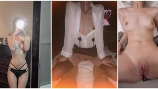【自拍泄密流出】身材不錯的少妇酒店穿性感黑絲睡衣被幹得喊疼